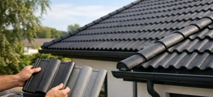 Ako vybrať betónovú škridlu na dom správne